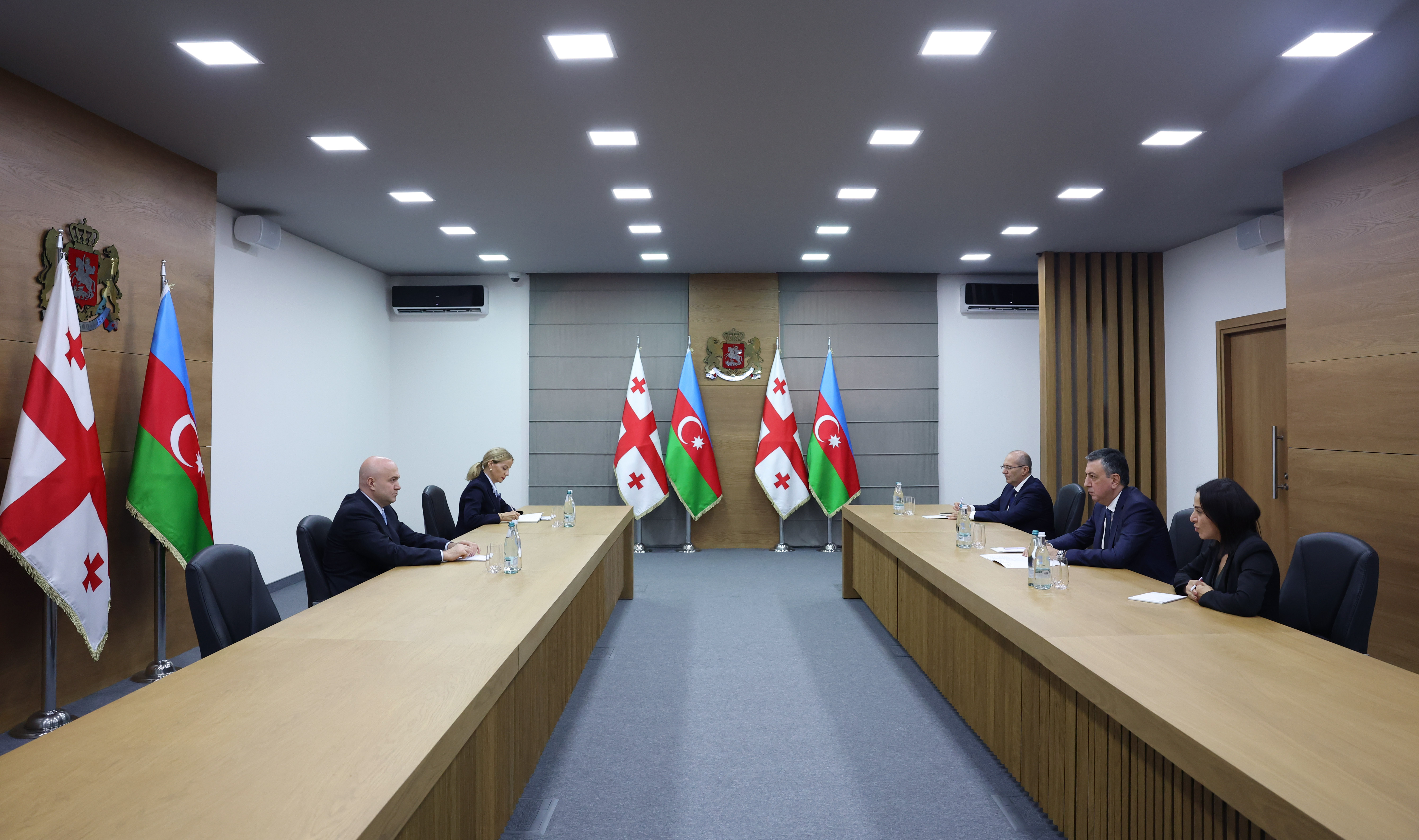 სულხან თამაზაშვილი საქართველოში აზერბაიჯანის ელჩს შეხვდა