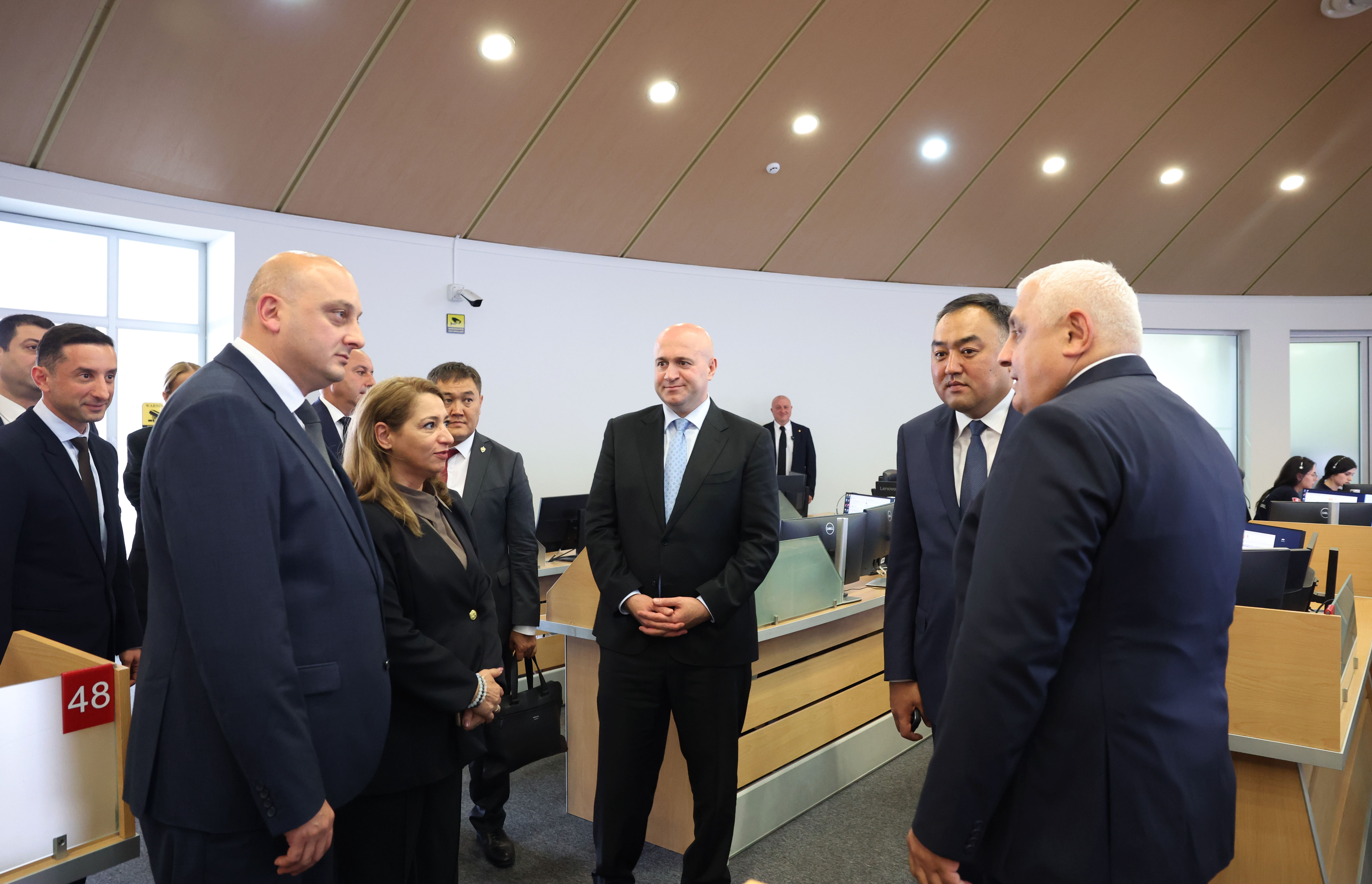 112-ს ყირგიზეთის რესპუბლიკის დელეგაცია ეწვია
